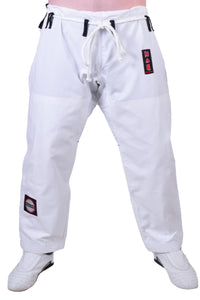 MAR-031D | White BJJ Trousers