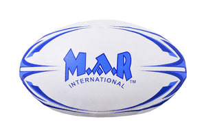 MAR-436P | Blue Rugby Training Ball - Size 5