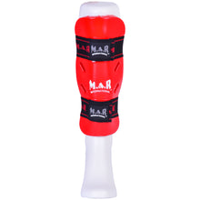 MAR-162A | Red Dipped Foam Martial Arts Shin Guard