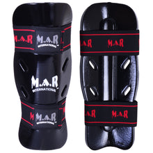 MAR-162B | Black Dipped Foam Martial Arts Shin Guard