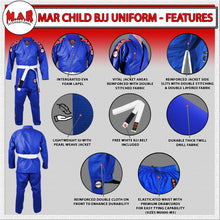 MAR-061C | Blue Brazilian Jiu-Jitsu Uniform