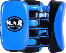 MAR-202F | Muay Thai Pad Curved Strike Shield Durable Microfiber Kick Pad  (Single)