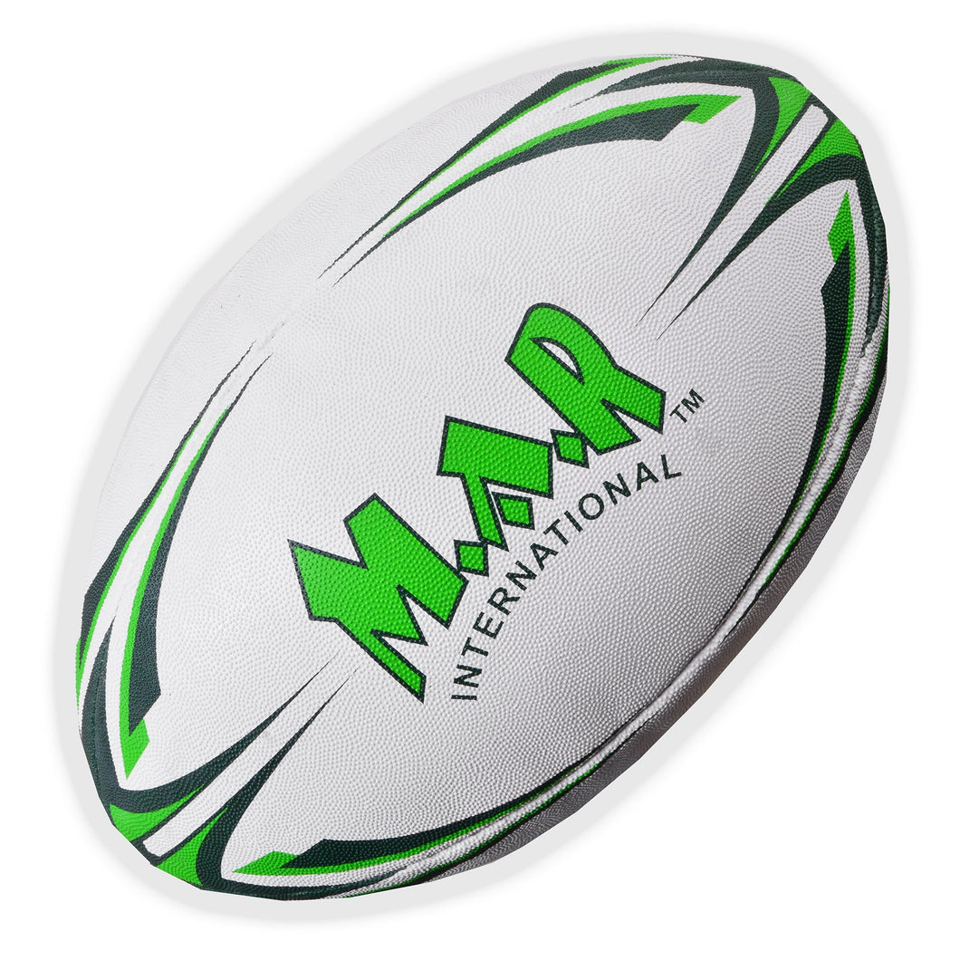 MAR-436O | Green Rugby Training Ball - Size 5