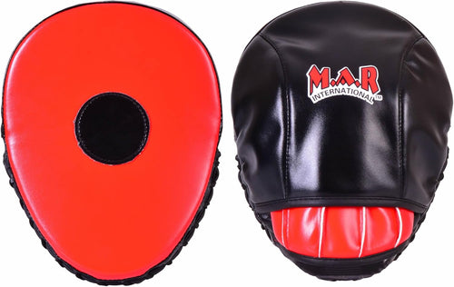 MAR-195J | Red Curved Focus Mitts